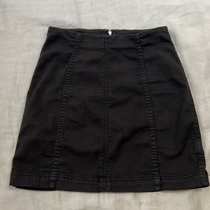 Free people mini skirt